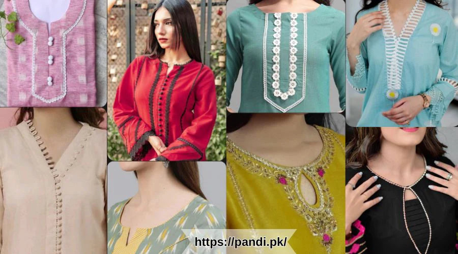 15 Latest Stylish Neck Designs For Girls Pandi.pk