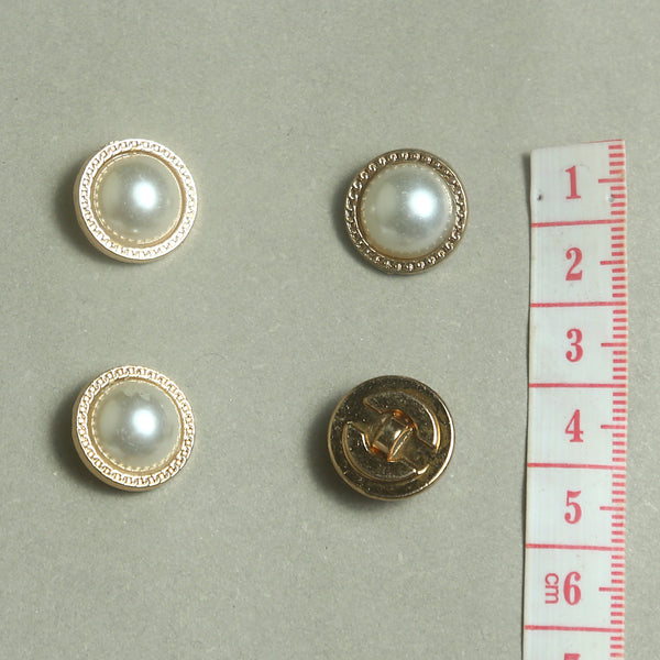 Fancy Metal Button (21851)-ACMF0001424