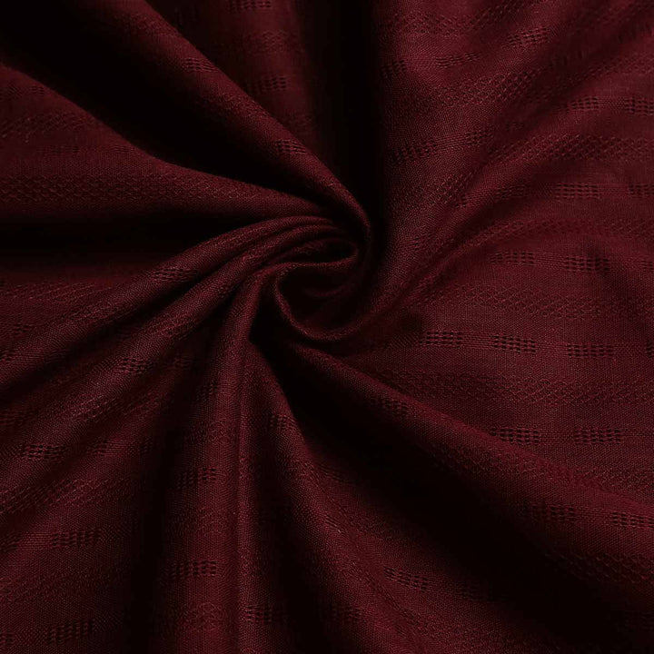 Tarkashi Jacquard D#18 - Maroon SRL-FBDY0001379 - Meter