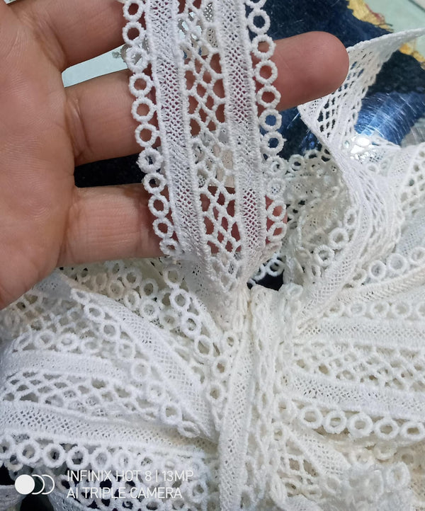 Center Filling lace (22638) White-ACMF0000803