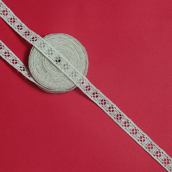 Center Filling Lace (23858) White -ACMF0000751