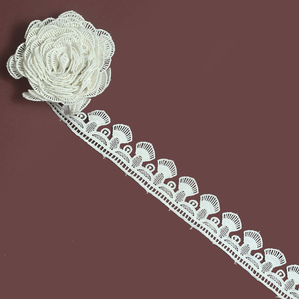 Edging Milky Lace (24062)-ACMF0000875